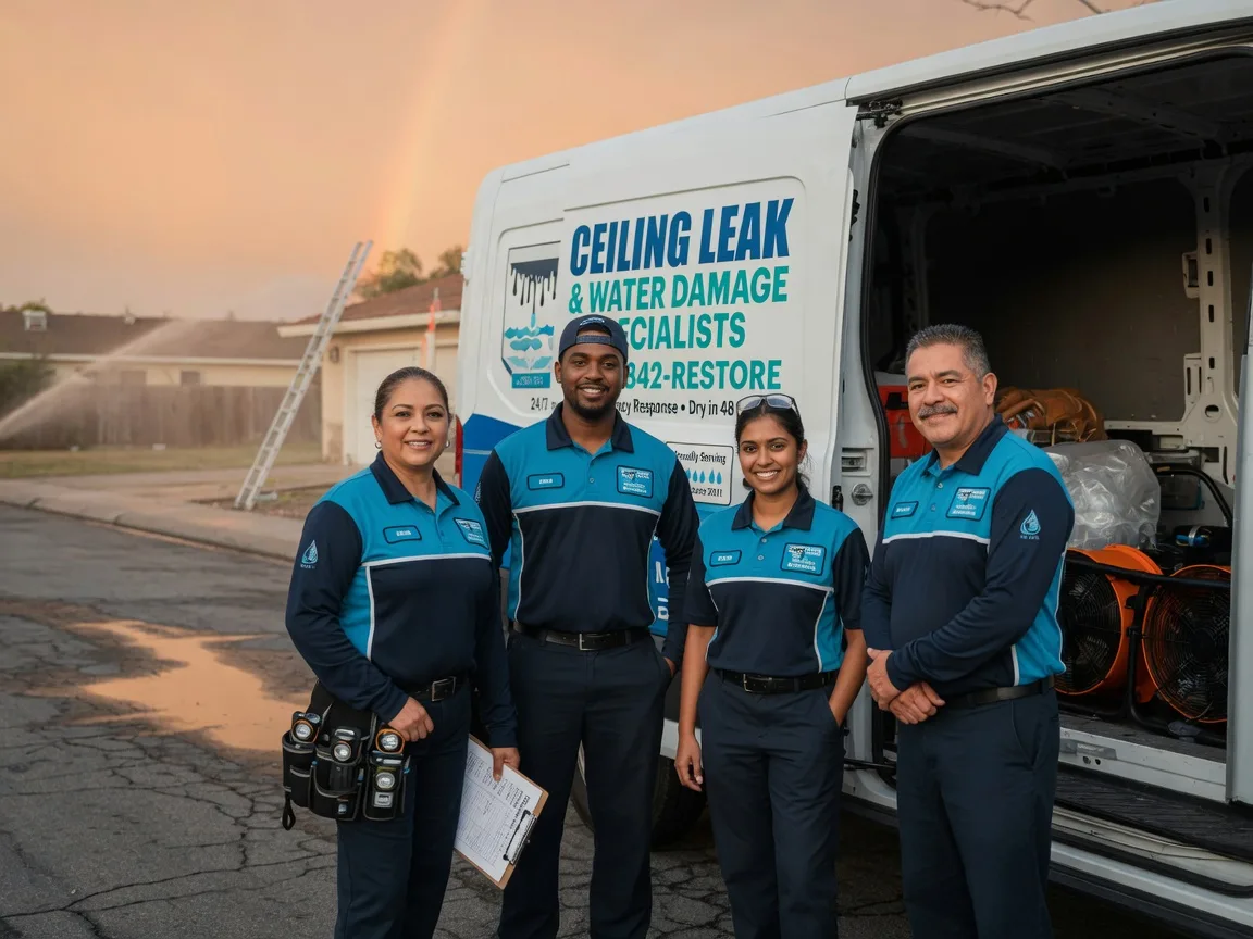 Ceiling Leak Cleanup company in Mcclave, CO